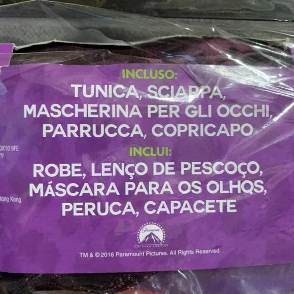 Zoolander No.2 Hansel Adult Costume Size M New Rubie's New Old Stock - Picture 6 of 8